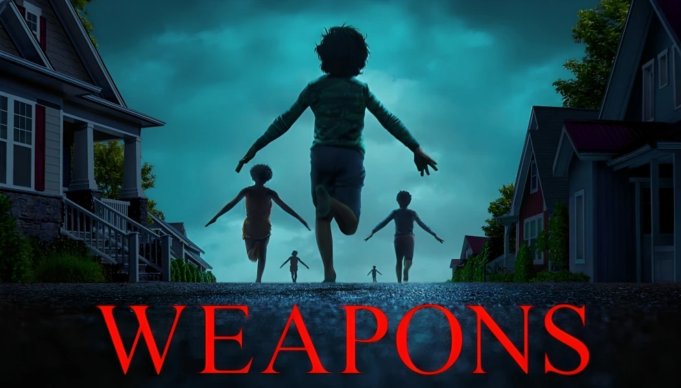 First look poster of Weapons horror film from upcoming horror movies 2025