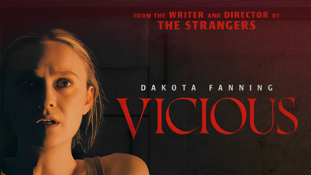 Official poster of Vicious horror thriller from upcoming horror movies 2025