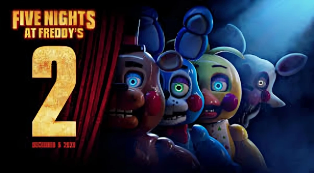 Five Nights at Freddy’s 2 movie poster from upcoming horror movies 2025