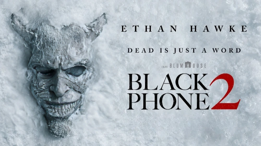 The Black Phone 2 horror movie sequel poster from upcoming horror movies 2025