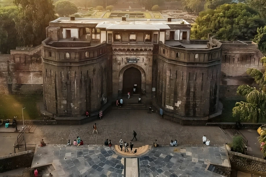 Historic Shaniwar Wada Fort in Pune known for haunted legends